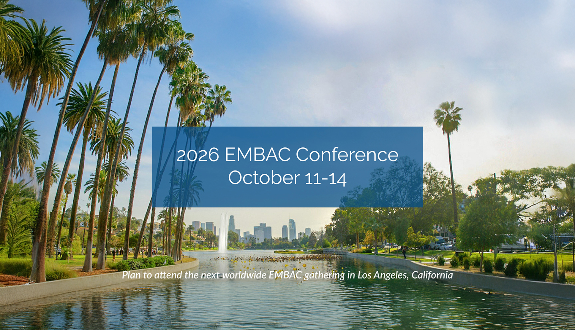  EMBAC Conference 2026, Los Angeles, California